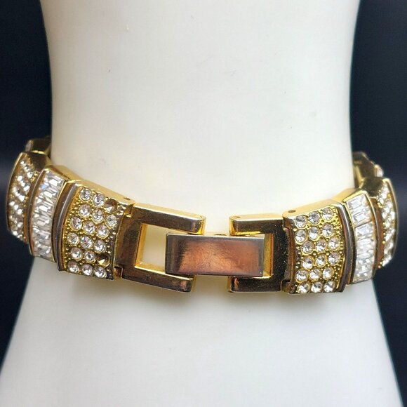 Xanadu Gold-Tone Womens Quartz Watch With Rhinestones & Crystal Accents - Picture 4 of 8